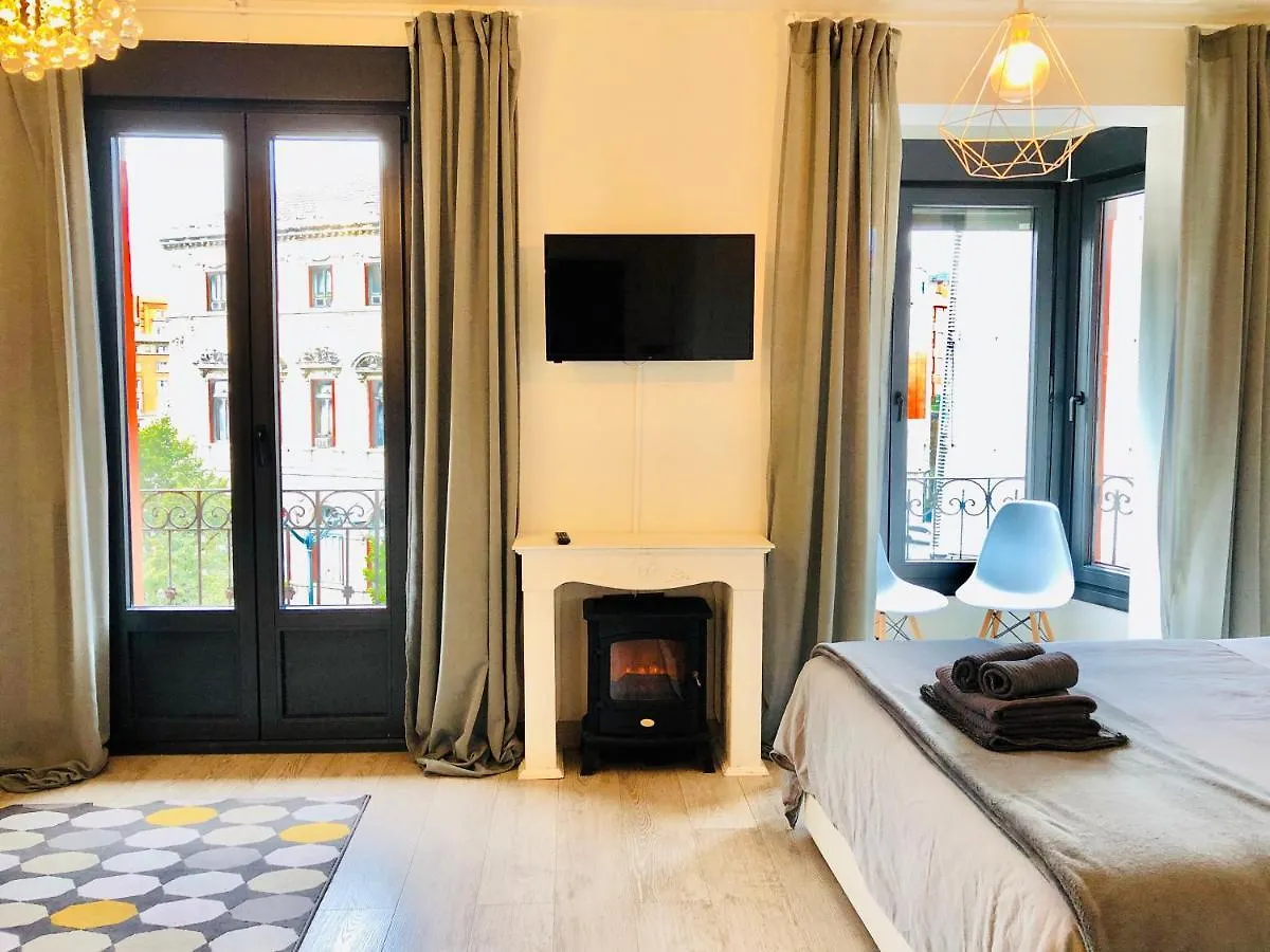 Espectacular suite con vistas a la ría Bilbao