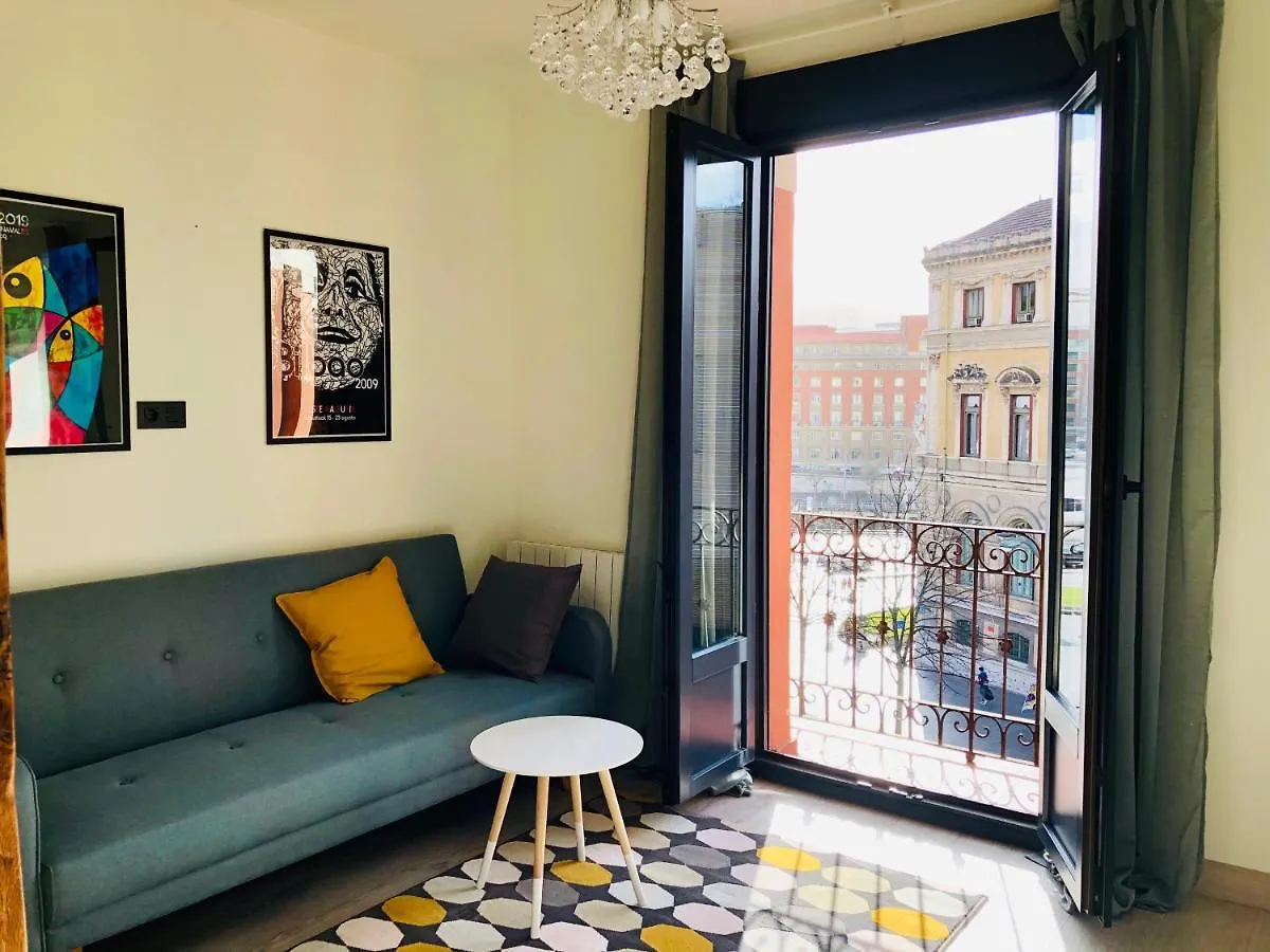 Espectacular suite con vistas a la ría Bilbao